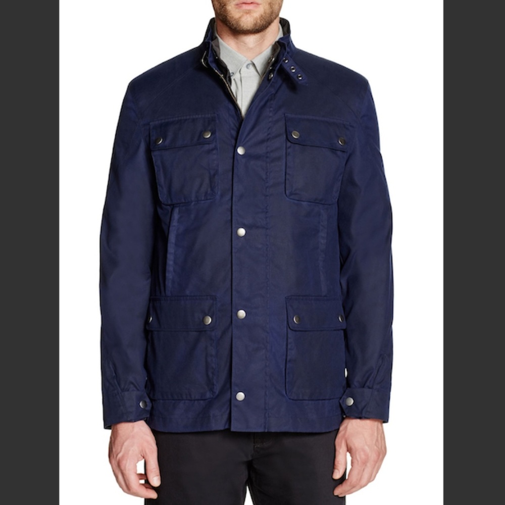 Men's WRK  Waxed Cotton Lined Field Jacket
